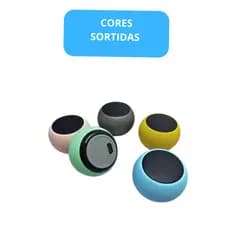 Mini Caixa de Som Bluetooth Portátil 3W Wireless USB Rádio FM Entrada AUX Recarregável XLS Fosco