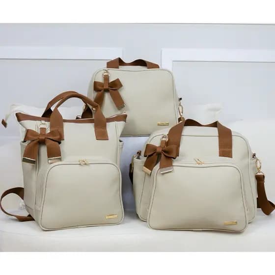 Kit de Bolsas Maternidade Lyssa Baby