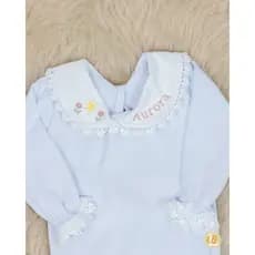 Body branco bebê personalizado para compor saída maternidade