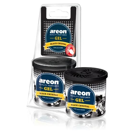 Areon Gel Can Blister – Black Crystal
