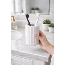 Porta Escovas Decorativo para Banheiro \ Design Minimalista Para Organização