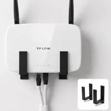 Suporte Roteador Wi-Fi Para Parede Sem Furo Fita 3M Organizador WiFi De Modem Universal