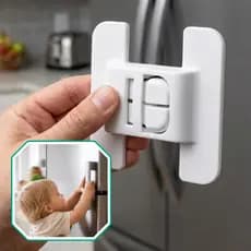 Trava Geladeira Segurança Infantil Fechadura Antiapertura Bebê Armário Porta 3M dupla face