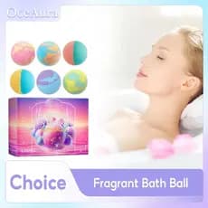 Bath bomb, Para Crianças Adulto Banheira Bola Fragrância Persistente Aliviar A Fadiga Estresse Ansiedade Relaxante