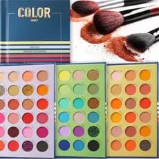 Book de maquiagem,Paleta De Sombras Foscas Com 72 Cores,  Sombra Para Os Olhos , Maquiagem Profissional De Longa Duração