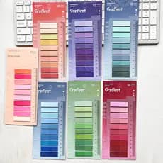 Conjunto De Notas Adesivas Para Animais De Estimação , Pastel Mudo , Abas De Índice Translúcidas Transparentes Livros ,