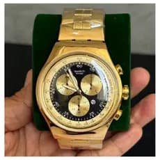 SWATCH primeira linha A  +caixa os top de aço inoxidável