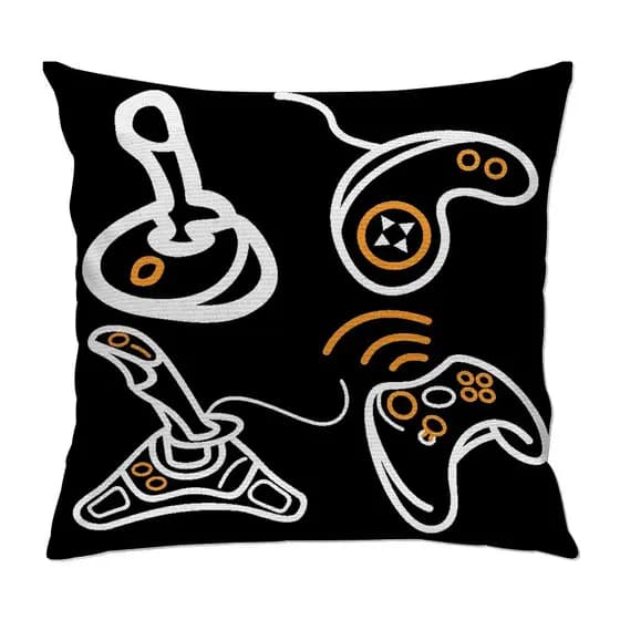 Capa para Almofada Decorativa Controle De Vídeo Game Decorativo Único
