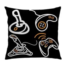 Capa para Almofada Decorativa Controle De Vídeo Game Decorativo Único