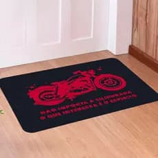 Tapete Decorativo Tema Carros e Motos 35x60 Antiderrapante