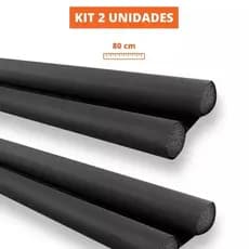 Kit 2 e 3 Unidades Veda Porta Protetor Rolinho Impermeável Ajustável 80 cm