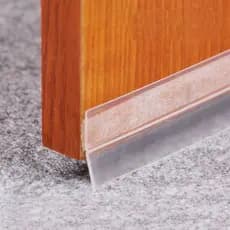 Fita Veda Fresta 3m x 45mm Transparente Porta Pivotante