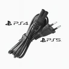 Cabo de Força Tipo 8 1,5m Compatível PS4 PS5 Xbox Fonte Bivolt Original Reforçado