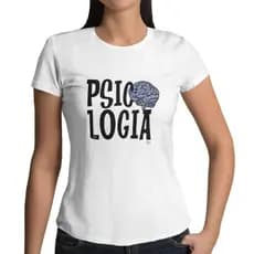 Camiseta Feminina Personalizada Profissão Psicologia