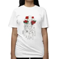 Camiseta Maria Quitéria Pombagira das Rosas Vermelhas Laroyê Umbanda Candomblé