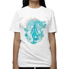 Camiseta Iemanjá Odoyá Orixá Rainha Do Mar Candomblé Umbanda