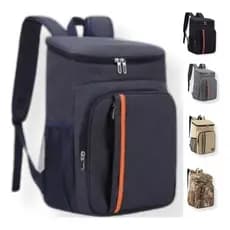 Mochila Térmica Impermeável Antivazamento Grande Viagem cooler bebibas cerveja prato quentes lanches