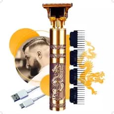 Maquininha Dragon Retro Ultra Afiado Barba Profissional Bateria Recarregável Para corte de cabelo