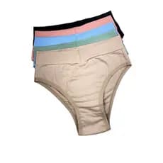 Kit 5 Calcinha Cintura Alta Cós Alto Cotton Algodão Calçola Tangão Senhora Gestante Pós Parto