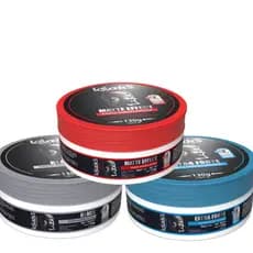 KIT PASTAS FIXADORAS 1 EXTRA FORTE, 1 BLACK & 1 MATTE 130G