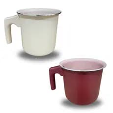 Leiteira Fervedor 12cm Antiaderente Revestimento Cerâmico Canecão Cozinha