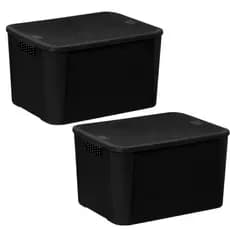 Kit 2 Organizadoras Rattan 42 Litros