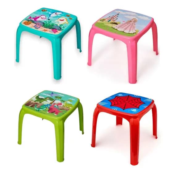 Mesinha Mesa Infantil Temas para Meninas e Meninos