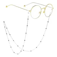 Cordão Corrente Segura Salva Óculos Prata 925 Elegante