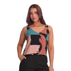REGATA FEMININA ELEGANTE DE ALÇA LARGA