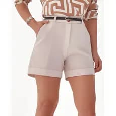 SHORT SOCIAL EM ALFAIATARIA