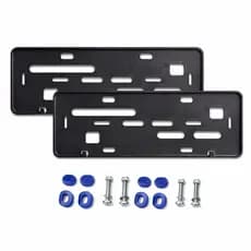Suporte para placa de carro + Kit lacre e parafusos