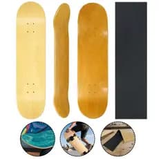 Shape de Skate Profissional Com Fibra de Vidro Sem Limitação de Peso Com Lixa Emborrachada
