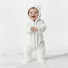 Macacão Ovelha Bebê – Conforto e Estilo no Frio (L5)