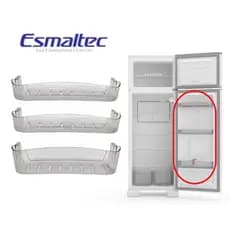 Prateleiras Tampa e Gaveta de legumes Esmaltec RCD 37/38 Original