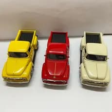 Miniatura Caminhonete em Metal Diversas Cores - Carrinho Fricção Esportivo Abre as Portas