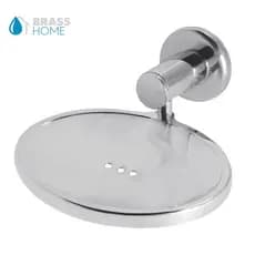 Saboneteira Porta Sabonete Inox Stander Dupla Fixação Resistente para Banheiro Lavabo