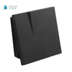 Acabamento Válvula de Descarga Metal Preto Fosco Luxo Deca Docol Hydra Fabrimar - Linha Abstra
