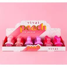 Gloss Labial Vivai Peach- Gloss labial - Gloss Vivai