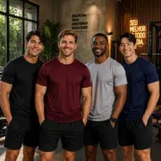 Camisetas Dry Fit Masculina Treino Academia Esportes Exercícios Corrida