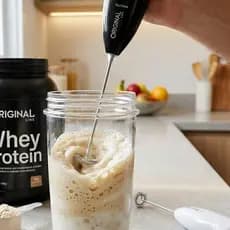 Mixer Portátil Misturador de Bebidas Batedor Automático Cozinha Cafe Ovo leite whey suco