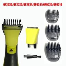 4 Pçs Pente Masculino Manual Barba Barbeador Cabeça Lâmina De Substituição Para QP2630/QP2520/QP2834/QP6531/QP6520/QP651