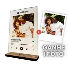 Placa Spotify Interativa - Personalize a sua!