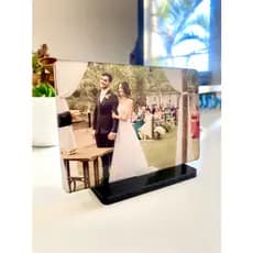 Porta Retrato de Mesa - Acrílico Cristal