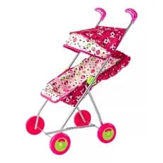 Carrinho Boneca C/ Capota Semi Luxo 2