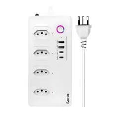 Plug Múltiplo Inteligente Wi-fi Controle Via Smartphone