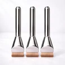 KIT 2 PINCÉIS BASE ULTRAFINO Leve Fino Contorno Facial Corretivo Profissional
