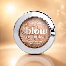 ILUMINADOR BAKED GLOWING RULES BLOW RUBY ROSE Brilho Intenso Radiante