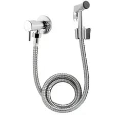 Ducha Higiênica Banheiro Completa Luxo Metal Cromado 1,20m Chuveirinho Privada