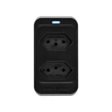 Dispositivo Protetor Contra Surtos Elétrico Intelbras Bivol Eps 302 Preto
