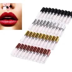 Sailormoon 10pçs 1,2ml Tubos De Brilho Labial Vazios Para Batom Recipiente Cosméticos